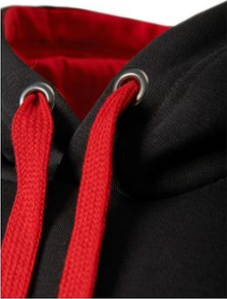 Unisex - černá mikina s logem MF, velikost XL