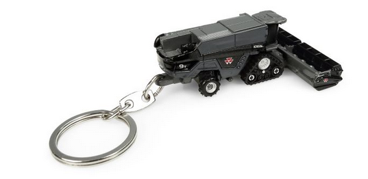 Přívěsek na klíče z kovu model sklízecí mlátičky Ideal 9T